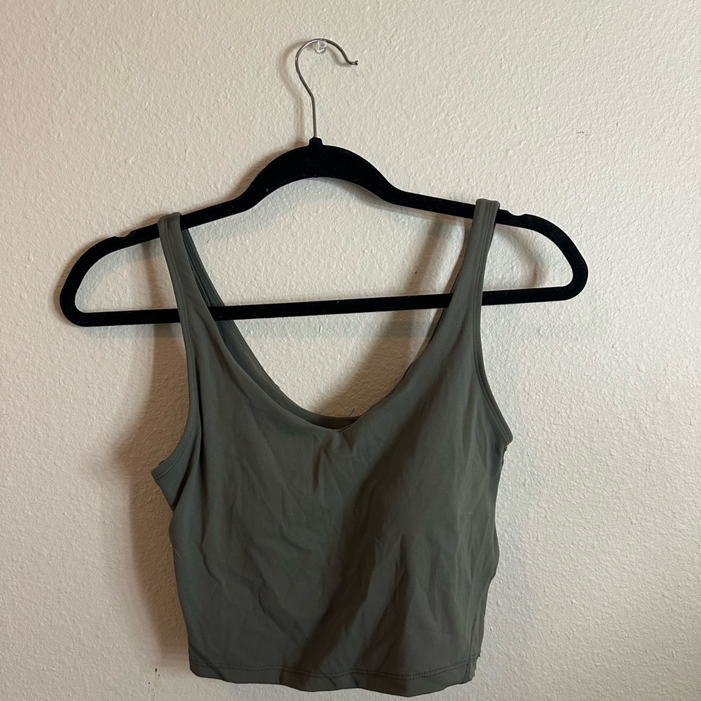 CRZ yoga cropped “align” tank